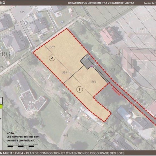  AGENCE IMMOBILIERE MB : Ground | ETZLING (57460) | 0 m2 | 125 000 € 